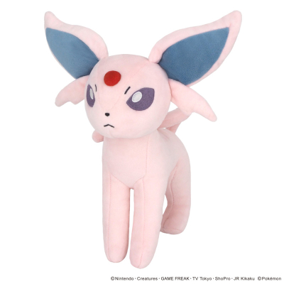Officiële Pokemon knuffel Espeon 28cm San-Ei All Star Medium size